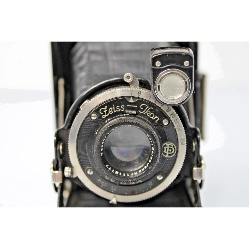Vintage 1930s Zeiss Ikon 520/14 German Folding Bellows Camera for 2x3in, 5x7.5cm